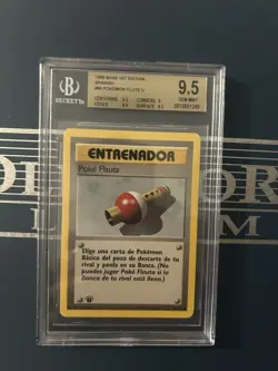 Beckett 9.5 Pokemon Poke Flauta 1st Edition Spanish Espanol - Image 1