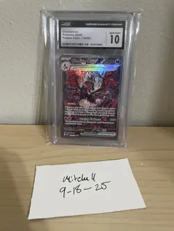 POKEMON TCG 2024 SV Paldean Fates Charizard ex 234/091 SIR CGC Gem Mint 10 - Image 1