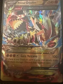 Primal Groundon EX 240 HP 2014 Pokemon 86/160 - Image 1