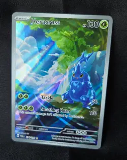 Heracross 194/193 Paldea Evolved ILLUSTRATION RARE Pokemon Near Mint - Image 2