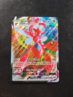 Scizor VMAX 119/189 Holo VMAX Rare Darkness Ablaze Pokemon Near Mint - Image 1