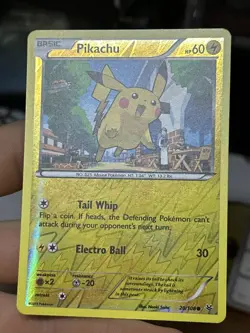 Pikachu 20/108 XY Roaring Skies 2015 Reverse Holo Pokemon Card TCG - Image 5