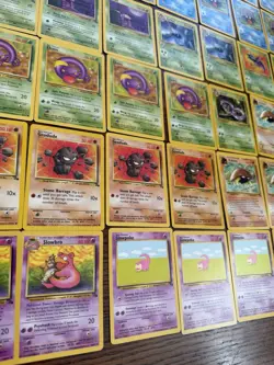 Pokemon TCG Fossil Set Lot of 80+ Cards Non Holo Vintage WOTC Pokemon Cards - Image 2