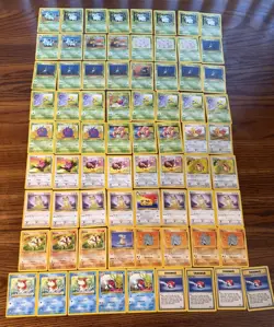 Pokemon TCG Jungle Set Lot of 73 Cards WOTC Vintage Pokemon Cards - Image 1