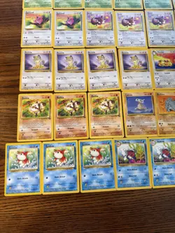 Pokemon TCG Jungle Set Lot of 73 Cards WOTC Vintage Pokemon Cards - Image 2