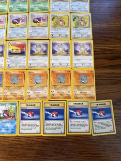 Pokemon TCG Jungle Set Lot of 73 Cards WOTC Vintage Pokemon Cards - Image 3