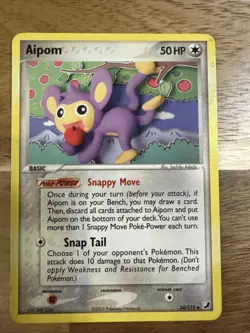 Aipom 34/115 Unseen Forces Regular Pokemon - Image 1