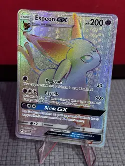 Espeon GX 152/149 Sun & Moon Base Set Secret Rare NM Pokemon - Image 1