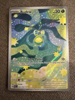 Budew #221/217 - Illustration Rare - Pokemon TCG: Ascended Heroes - English NM - Image 1
