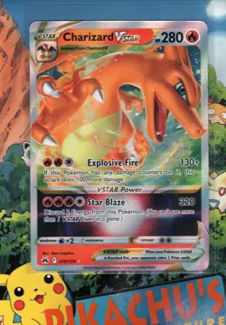 Pokemon TCG Charizard VSTAR 019/159 Crown Zenith Holo NM/M - Image 1