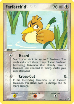 Farfetch'd 23 112 R FireRed & LeafGreen Pokemon MP - Image 4