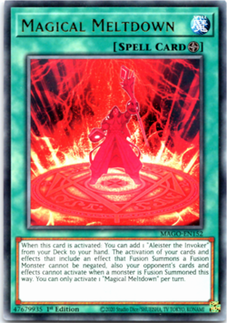 Magical Meltdown - MAGO-EN152 - Rare - 1st Edition - Yugioh - Image 1