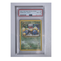 Pokemon Jumpluff Holo Rare 9/64 Neo Revelation 2001 PSA 8 TCG - Image 1