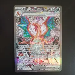 Charizard ex 223/197 Special Illustration Rare Obsidian Flames Pokemon NM - Image 2