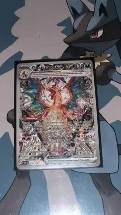 pokemon charizard EX 223/197 special illustration Rare Obsidian Flames nm - Image 1