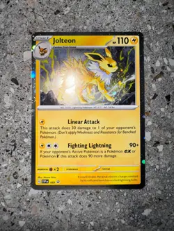Pokemon TCG Cards Jolteon SVP169 Black Star Promo Holo MINT - Image 3
