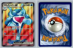 Palafin ex 193/167 Ultra Rare Twilight Masquerade Pokemon Card Near Mint - Image 3