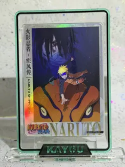 Naruto Shippuden Poster NRCC-PTR-007 Official Naruto Kayou Trading Card NM TCG - Image 1