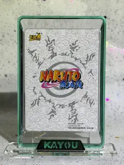Naruto Shippuden Poster NRCC-PTR-007 Official Naruto Kayou Trading Card NM TCG - Image 2