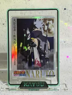 Naruto Shippuden Poster NRCC-PTR-010 Official Naruto Kayou Trading Card NM TCG - Image 1