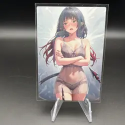 Jane Doe Holographic Anime Collectible Trading Card - Image 1