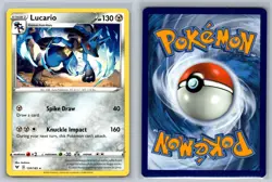 Lucario 120/185 Rare Vivid Voltage Pokemon Card A016-023 Near Mint - Image 3
