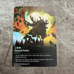 Natural Order - Custom Art MTG Magic The Gathering Playtest Card - Image 1