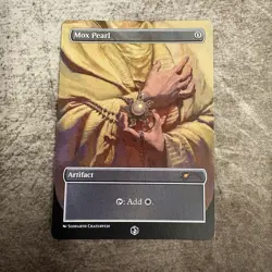 Mox Pearl - Custom Art MTG Magic The Gathering Playtest Card - Image 1