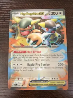 Mega Kangaskhan EX Jumbo Card Mega Evolution 025 Black Star Promo - Image 1