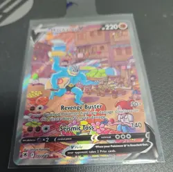 Machamp V Alternate Full Art Holo Card 172/189 Mint Condition Astral Radiance - Image 1