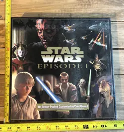 1999 DECIPHER STAR WARS EPISODE I CCG (CUSTOMIZABLE CARD GAME) FACTORY SEALED - Image 2