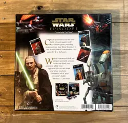 1999 DECIPHER STAR WARS EPISODE I CCG (CUSTOMIZABLE CARD GAME) FACTORY SEALED - Image 3