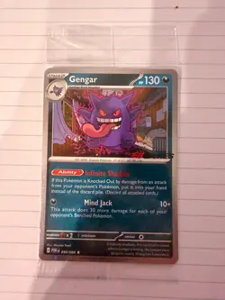 Gengar 050/088 EB Games Stamped Promo Pokemon TCG - New and Sealed with Swirl - Image 1