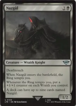 Nazgul 0100 U Universes Beyond: The Lord of the Rings: Tales of Middle earth 100 - Image 1