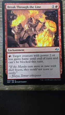 Break Through the Line Fate Reforged 94 NM - Image 1