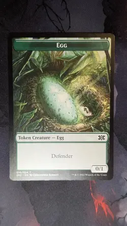 Spirit & Egg Doubled-Sided Token (2x2 008 & 2x2 016) MTG - Image 2