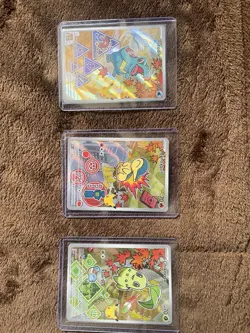 Pokemon First Partner Illustration Collection Series 2 Johto Gen 2 Set - Image 1