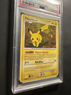 2007 Pokemon Mysterious Treasures Pikachu #94 /123 Regular PSA 5 EX Base Set - Image 4