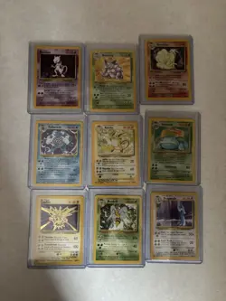 COMPLETE Set: Base Unlimited Pokemon Cards 1999 (102 Cards) Charizard Blastoise - Image 2