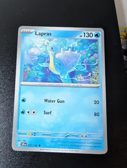 Lapras 31/142 Uncommon Stellar Crown Pokemon Near Mint - Image 1