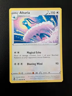 Altaria 143/195 Uncommon Silver Tempest Pokemon Near Mint - Image 1