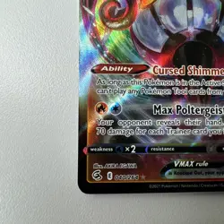 Pokemon TCG Chandelure VMAX 040/264 Swsh08: Fusion Strike Holo NM/M - Image 5