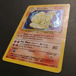 Ninetales Holo XY - Evolutions 15/108 Pokemon Card Damaged - Image 4