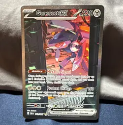Pokemon TCG Genesect ex SV: Black Bolt 169/086 Double Rare Holo 220 HP ENG - Image 1