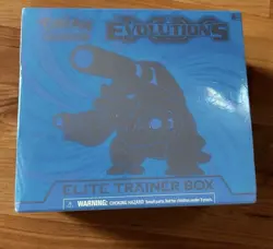 Pokemon TCG - XY Evolutions Elite Trainer Box - Mega Blastoise 755541090699 - Image 1