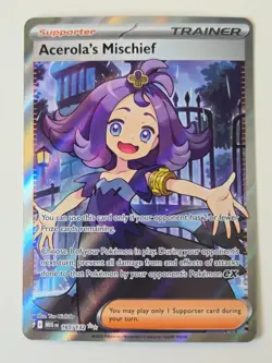 Pokemon Acerola's Mischief 165/132 - Mega Evolution - Image 1