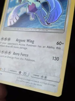 Pokemon TCG Shining Lugia SM82 Holo Rare 2017 Shining Legends Promo - Image 4