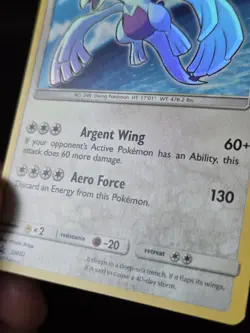 Pokemon TCG Shining Lugia SM82 Holo Rare 2017 Shining Legends Promo - Image 5