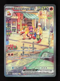 Skeledirge ex 258/193 Special Illustration Rare Paldea Evolved Pokemon Near Mint - Image 1
