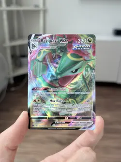 Rayquaza VMAX 102/159 Crown Zenith Holo Rare Holo Full Art Pokemon TCG 2023 NM - Image 1